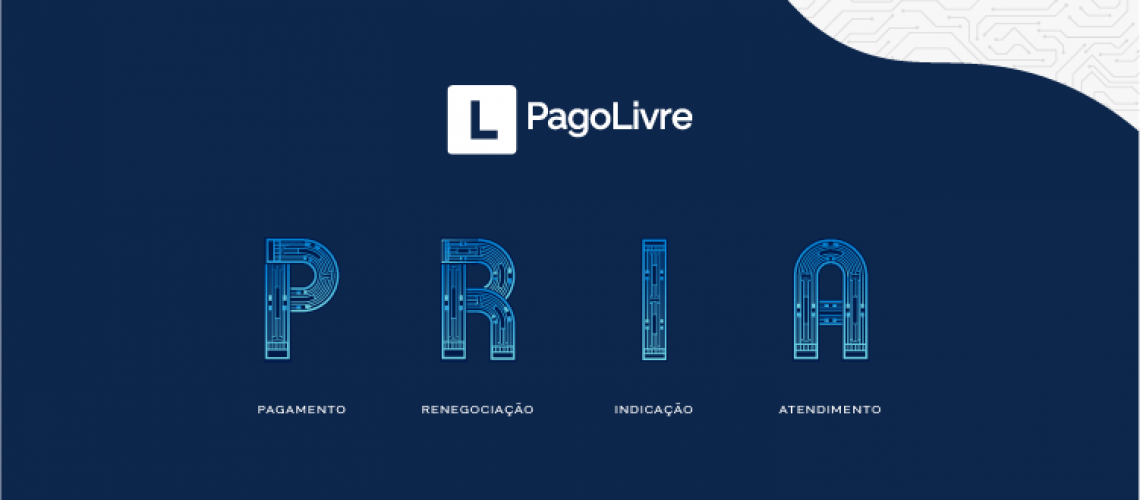 Imagem do logotipo da PRIA, assistente virtual da PagoLivre